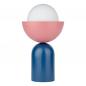 Preview: OSRAM Tischleuchte Decor Bowl Table in Blau/ Rosa Ø 20 cm aus Stahl mit E14 Fassung