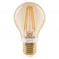 Preview: OSRAM E27 SMART+ Matter Filament Lampe Gold mit warmweißem Licht - kompatibel mit Matter-Systemen