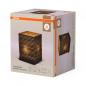 Preview: OSRAM Tischleuchte Decor Cardboard Square braun, aus Wellpappe