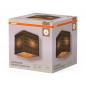 Preview: OSRAM Deckenleuchte Decor Cardboard Square 1-flammig braun, aus Wellpappe