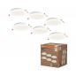 Preview: 6er Set Osram Essential Downlight 18W 220mm 1650lm 4000K Weiß LED-Einbauleuchten - Einbaudurchmesser 200 mm