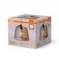 Preview: OSRAM Pendelleuchte Decor Cage Bell Pendant E27 Black