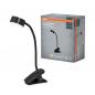 Preview: OSRAM LED Tischleuchte / Klemmleuchte Office Line Desk Cylinder Clip .4,8W CCT Tunable White  Dimmbar schwarz
