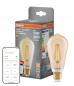 Preview: Osram E27 SMART+ MATTER EDISON Kolben Lampe Gold mit extra warmweißem Licht 6W wie 53W dimmbar