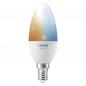 Preview: OSRAM E14 SMART+ MATTER Classic B40 Kerze Tunable White 4,9W wie 40W dimmbar - kompatibel mit Alexa, Google Home, Matter über WiFi