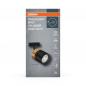 Preview: OSRAM 1-Phasen Schienen Leuchtkopf Tracklight Spot Mini Cylinder GU10 Gold/Schwarz