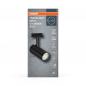 Preview: OSRAM 1-Phasen Schienen Leuchtkopf Tracklight Spot Cylinder GU10 schwarz
