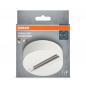 Preview: Osram 1-Phasen Schiene Tracklight Round Base Basisstation für Leuchtkopf Weiß