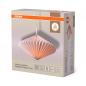 Preview: OSRAM Pendelleuchte Decor Paper Lantern Diamond - Dünnes, faltbares Papier, das ein warmes und angenehmes Licht im Leben schafft