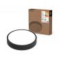 Preview: LEDVANCE LED Decken- und Wandleuchte BULKHEAD ROUND DALI -  BLKH RD DA 300 P 15.5W 830 schwarz IP65