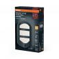 Preview: OSRAM ENDURA Style Plate Wandleuchte mit Sensor 12W IP44 Dunkelgrau
