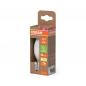 Preview: OSRAM E14  CLASSIC LED Lampe Kerzenform dimmbar 2,5W wie 40W 2700K warmweißes Licht matt