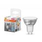 Preview: 6er Set OSRAM GU10  LED STAR PAR16 Strahler 120° 5,6W wie 49W kaltes Licht mit breitem Lichtkegel 6500K