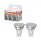 Preview: 2x OSRAM GU10 LED Superstar PAR16 Strahler 3,7W=50W 36°-Abstrahlwinkel 2700K warmweißes Licht 90Ra