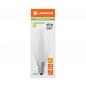 Preview: Ledvance E14 LED Kerzen Lampe B60 dimmbar matt 5.9W wie 60W 2700K warmweißes Licht