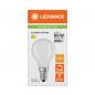 Preview: Ledvance E14 LED Tropfenlampe Classic Frosted 5,9W wie 60W 2700K warmweißes Licht