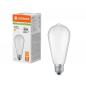 Preview: Ledvance E27 LED Lampe Classic Edison in Kolbenform matt 3,4W wie 40W 2700K warmweißes Licht