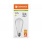 Preview: Ledvance E27 LED Lampe Classic Edison 55 in Kolbenform matt 5,4W wie 55W 2700K warmweißes Licht