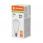 Preview: Ledvance E27 LED Lampe Classic Edison 55 in Kolbenform matt 5,4W wie 55W 2700K warmweißes Licht