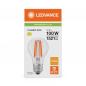 Preview: Helle Ledvance E27 Classic A 100 Filament LED Lampe klar 11W wie 100W 2700K warmweiß
