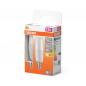 Preview: 2er Set OSRAM E14 LED Star Classic Stick 75 9.5W wie 75 W 827 Frosted wamrweiß