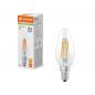 Preview: Ledvance E14 LED Kerzenlampe CLASSIC Filament B40 3,4W wie 40W 2700 K warmweißes Licht