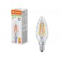 Preview: Ledvance E14 LED Kerzenlampe Classic Filament  gedrehte Form 3,4W wie 40W 2700K warmweißes Licht