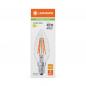 Preview: Ledvance E14 LED Kerzenlampe Classic Filament  gedrehte Form 3,4W wie 40W 2700K warmweißes Licht