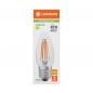 Preview: Ledvance E27 LED Kerzenlampe Filament  B40 Classic klar 34W wie 40W 2700K warmweißes Licht
