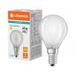 Preview: Ledvance E14 LED Tropfenlampe Classic P 40 matt 3,4W wie 40W 2700K warmweißes Licht