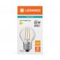 Preview: Ledvance E27 CLASSIC Filament LED Tropfen Lampe klar 1,8W wie 25W 2700K warmweiß