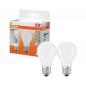 Preview: Doppelpack OSRAM E27 LED Lampen STAR RETROFIT matt 11W wie 100W neutralweißes Licht