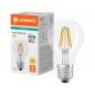 Preview: Ledvance E27 CLASSIC Filament LED Lampe A40 klar 4W wie 40W 3000K warmweiß