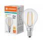 Preview: Ledvance E14 LED Tropfenlampe Classic P25 klar 2,5W wie 25W 3000K warmweißes Licht