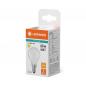 Preview: Ledvance E14 LED Filament Tropfenlampe Classic P60 Frosted 5,9W wie 60W 2700K warmweißes Licht