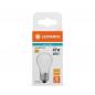 Preview: Ledvance E27 matte LED Lampe Classic P 40 4,2W wie 40W 2700K warmweißes Licht