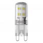 Preview: 2er Pack OSRAM LED PIN G9 Stiftsockel 1,9W wie 20W warmweißes Licht