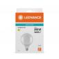 Preview: Sehr helle Ledvance E27 LED Kugellampe Globe 125 Classic matt 24W wie 200W 4000K neutralweißes Licht