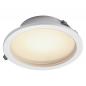 Preview: 3er Set OSRAM LED Downlight Set IP44 Dim Slim 18W 3000K 120° Weiß Einbauspot - Einbaudurchmesser 135mm, Einbautiefe 35mm