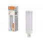 Preview: Ledvance DULUX GX24D-2 T18 LED Kompaktlampe 2PINs 7W wie 18W 3000K EM & AC KVG