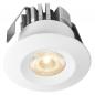 Preview: Osram 5er Set LED Mini Spot 6W 3000K Weiß Einbaulampen IP44 - Einbaudurchmesser 30mm, Einbautiefe 35mm