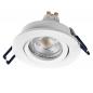 Preview: 3er Set OSRAM GU10 3,7W LED Spot Set Recess Click Dim Weiß 2700K IP20 Einbaustrahler -  Einbaudurchmesser 68mm, Einbautiefe 100mm