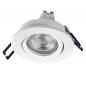 Preview: 3er Set OSRAM GU10 4,5W LED Spot Set Recess Click Weiß 2700K IP20 Einbaustrahler -  Einbaudurchmesser 68mm, Einbautiefe 100mm