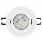 Preview: 3er Set OSRAM GU10 6W LED Spot Set Recess Click Dim Weiß 2700K IP20 Einbaustrahler -  Einbaudurchmesser 68mm, Einbautiefe 100mm
