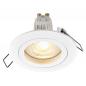 Preview: 3er Set OSRAM GU10 4,5W LED Spot Set Recess Click Einbaustrahler Weiß 2700K IP20  -  Einbaudurchmesser 60mm, Einbautiefe 100mm