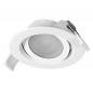 Preview: 3er Set OSRAM Spot Set Recess Adjustable 4,9W 827 120° Weiß LED Einbaustrahler - Einbaudurchmesser 75mm, Einbautiefe 40mm