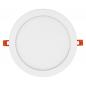 Preview: 3er Set LED Spot and Downlight Recess Slim 225mm 22W 4000K Weiß Einbauleuchten IP20 - Einbaudurchmesser 200mm, Einbautiefe 35mm