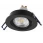Preview: OSRAM SMART+ MATTER LED Spot Recess GU10 Adjustable 4,7W RGBW Sand Schwarz IP20 Einbaustrahler - Einbaudurchmesser 68mm, Einbautiefe 100mm