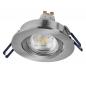 Preview: OSRAM SMART+ MATTER LED Spot Recess GU10 Adjustable 4,7W RGBW Satin Nickel IP20 Einbaustrahler - Einbaudurchmesser 68mm, Einbautiefe 100mm