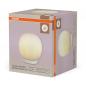 Preview: OSRAM DECOR GLASS LANTERN MARBLE TABLE E27 TISCHLEUCHTE Marmor/Glas
